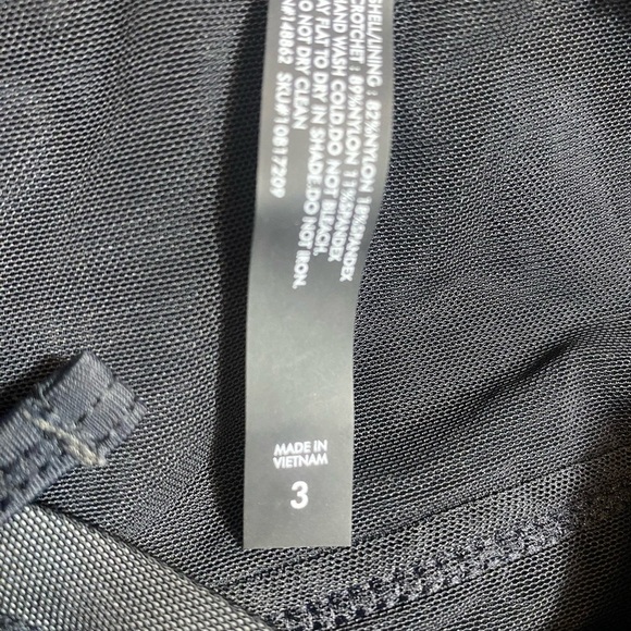 Torrid Black Halter Bikini Top with Textured Design - Picture 8 of 11